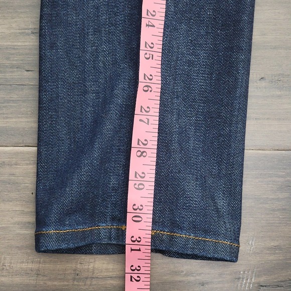 NWT Gracia K Women's Tapered Slim Denim Jeans SIZE 9 MSRP: $148 Dark Wash 32x31 - Picture 8 of 9